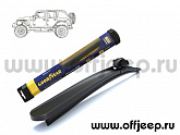 Щетка - дворник GoodYear 16 дюймов для лобового стекла Jeep Wrangler JL и JK